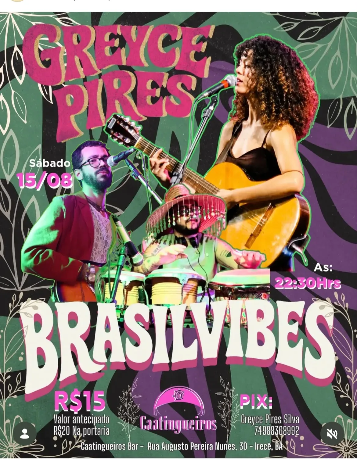 Card Promocional do Eventos BrasilVibes