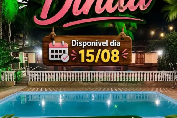 Card Promocional de aluguel da Chácara
