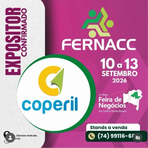 Venda de estante da Fernacc